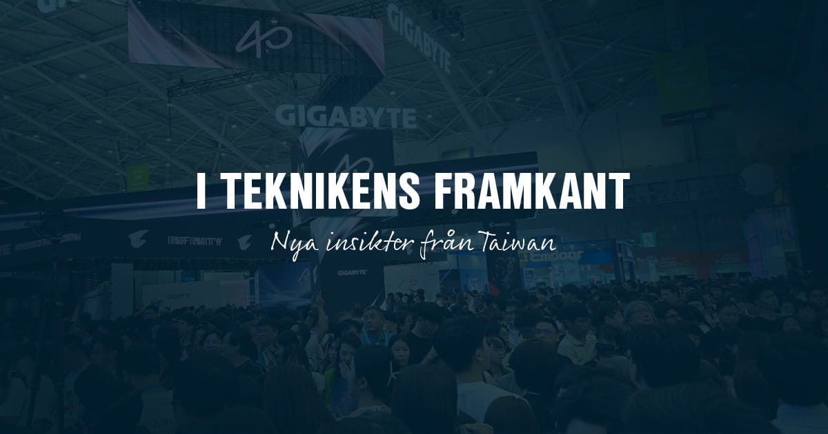 Från Taiwan med nya insikter