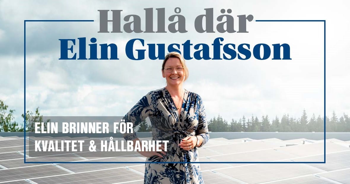 Hallå där Elin Gustafsson