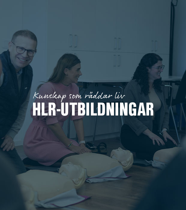 Vi utbildar oss inom HLR
