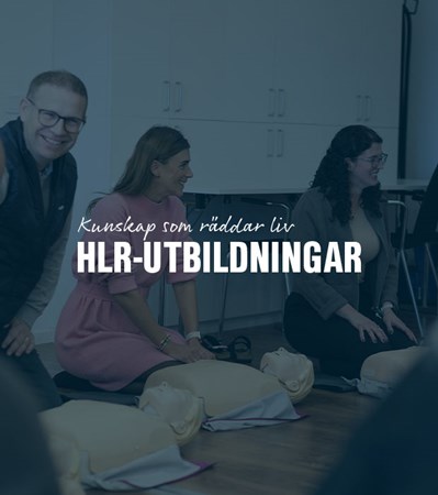 Vi utbildar oss inom HLR