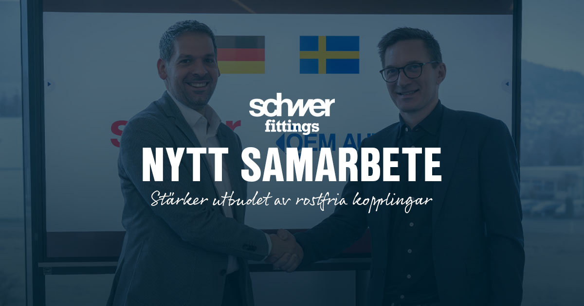 NY TILLVERKARE SCHWER OG