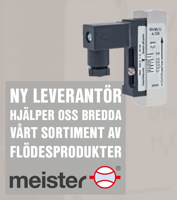 Meister ny leverantör