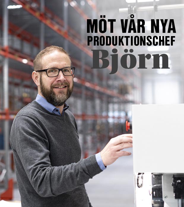 Mör vår nya produktionschef Björn