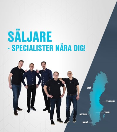 Säljare - specialister nära dig!