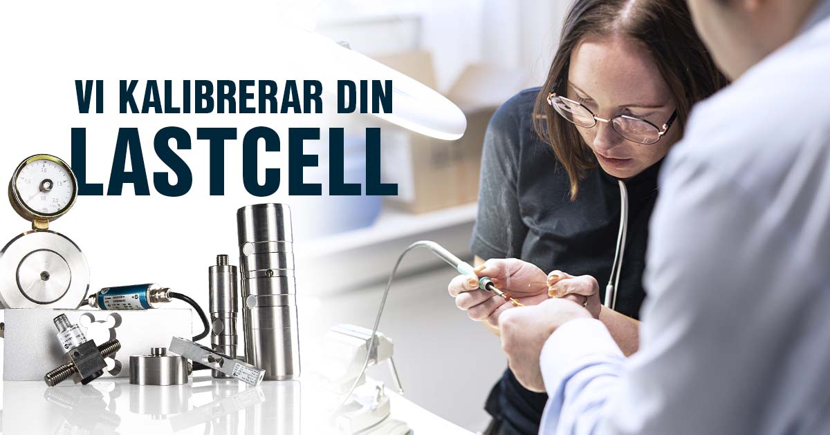 Kalibrering av lastcell förädling OG