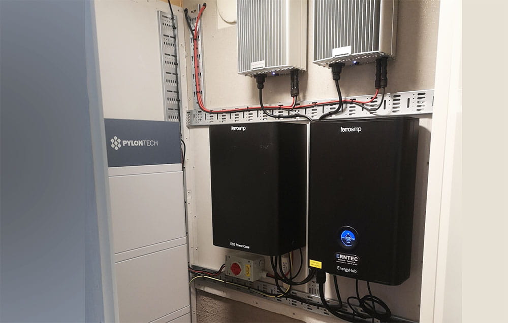 Batteriinstallation