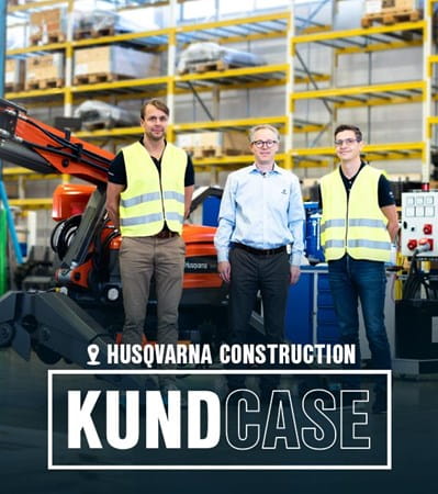Exolöfs lampa hos Husqvarna construction