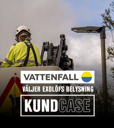 Vattenfall väljer Exolöfs belysning