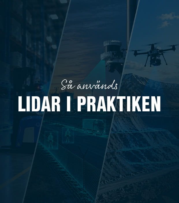 Så används LiDAR inom industri, säkerhet och robotik