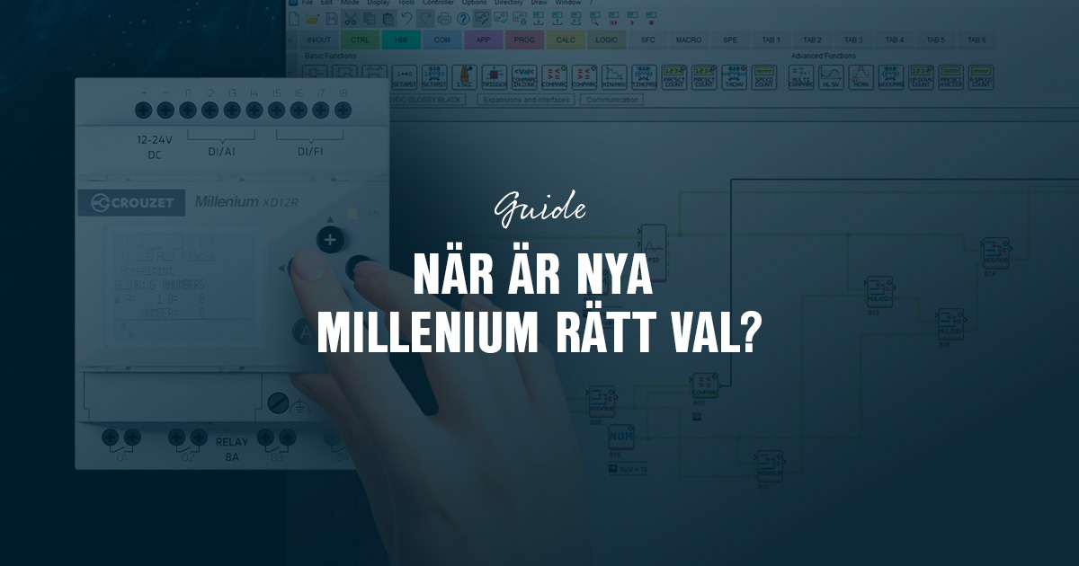 Guide: Är nya Millenium rätt Micro-PLC för din applikation?