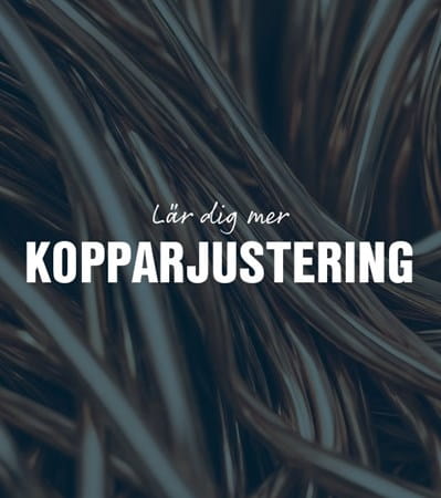 Kopparjustering OEM Automatic