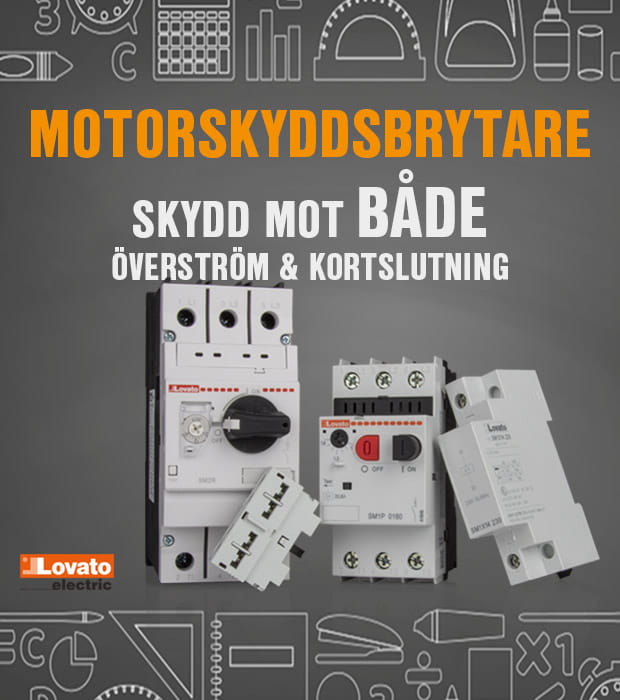 Motorskyddsbrytare från Lovato