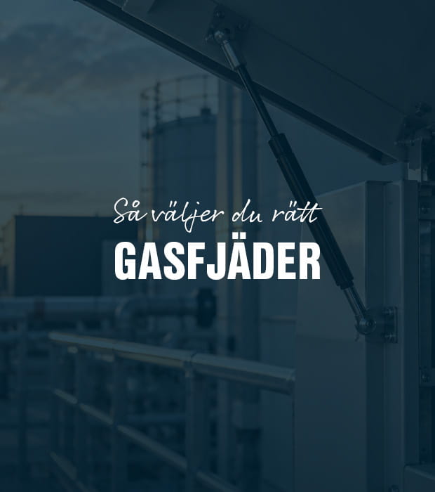 Så väljer du rätt gasfjäder för din industriella applikation