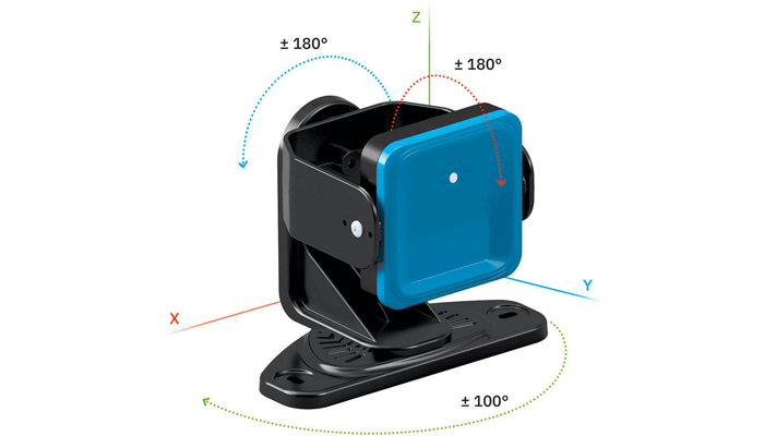 radarsensor med pilar MLR