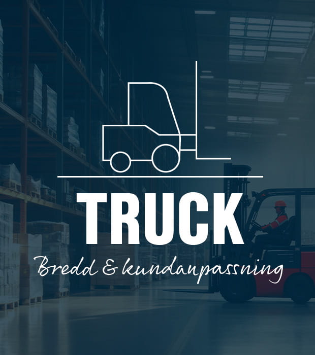 Vi har produkter för truck