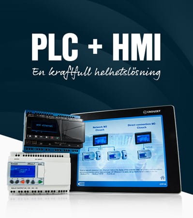 PLC och HMI från Crouzet