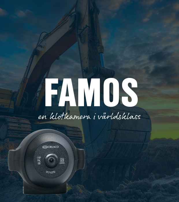 Klotkamera famos från Orlaco