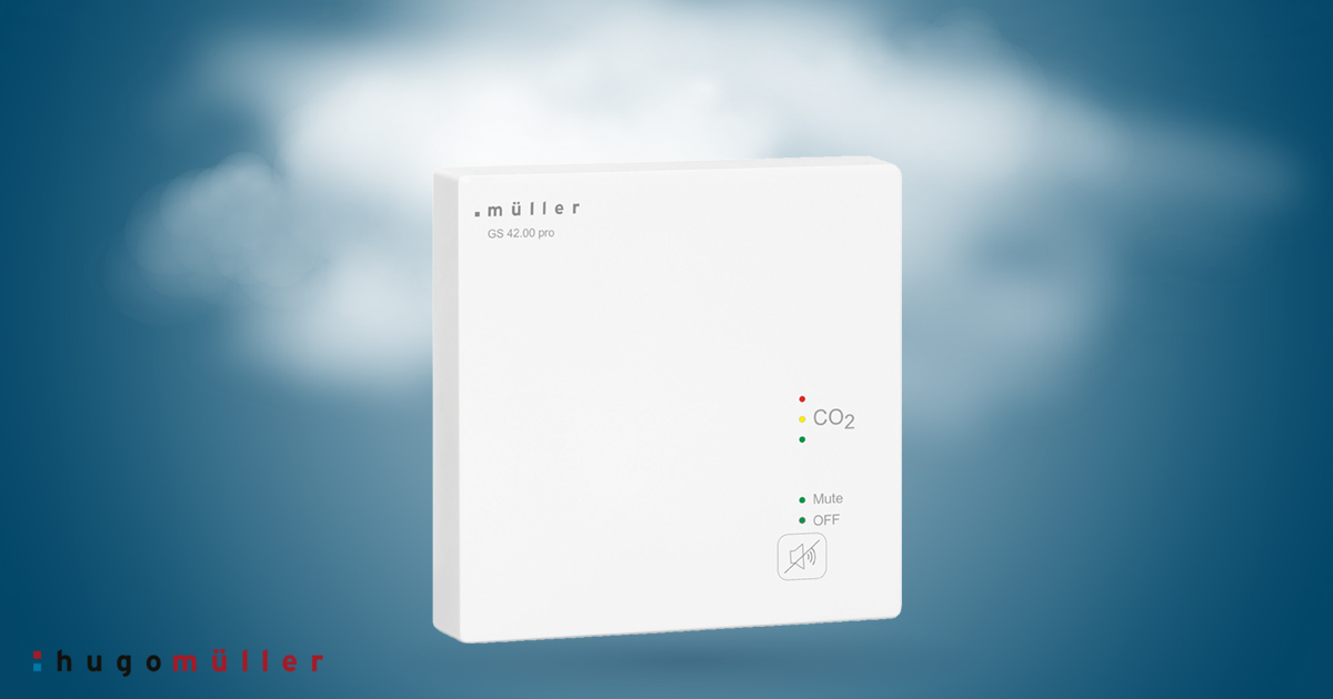 Håll koll på inomhusklimatet med hjälp av en luftkvalitetsmätare från Hugo Müller