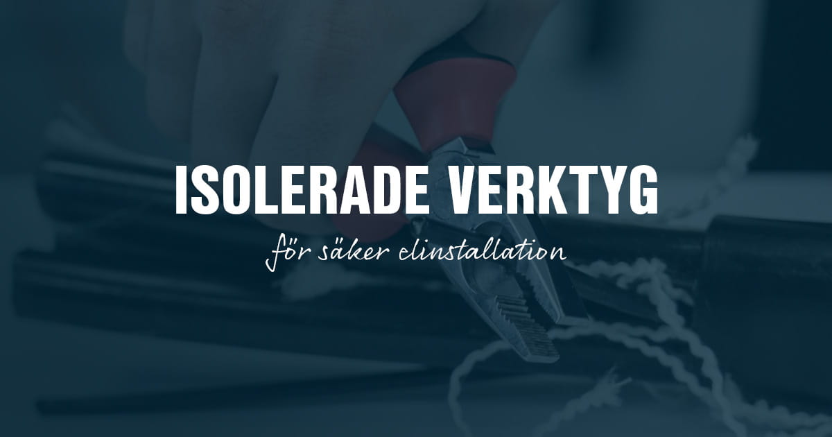 isolerade verktyg OG