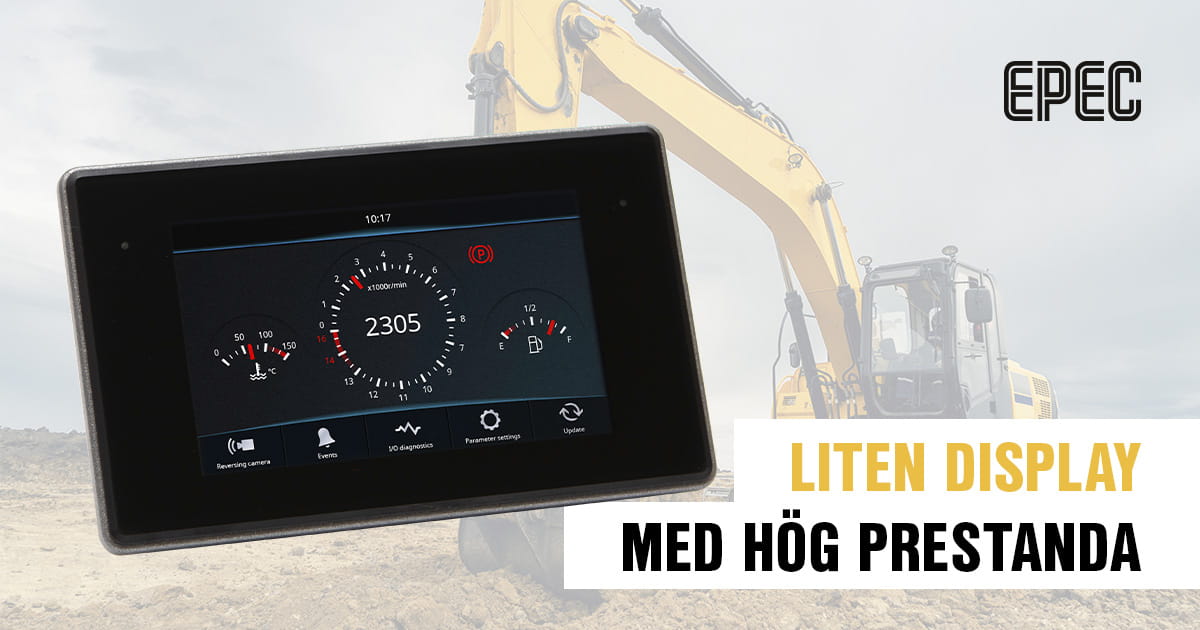 Liten display med hög prestanda