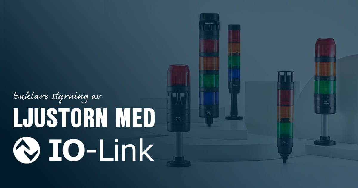 Ljustorn från Auer Signal med IO-Link