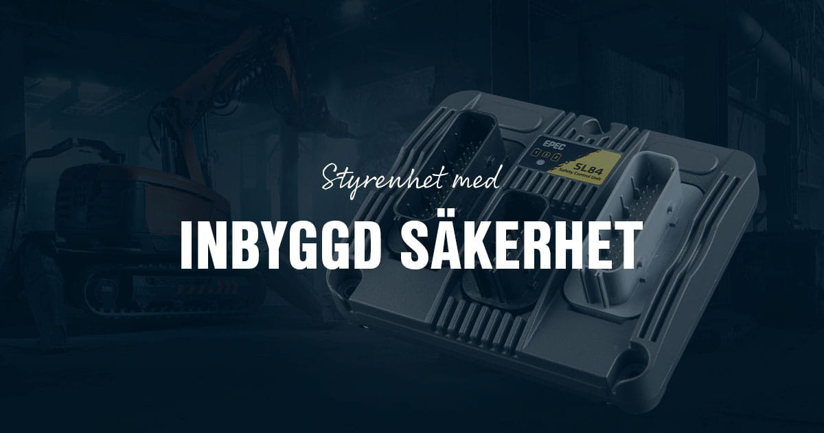 Styrenhet med säkerhet
