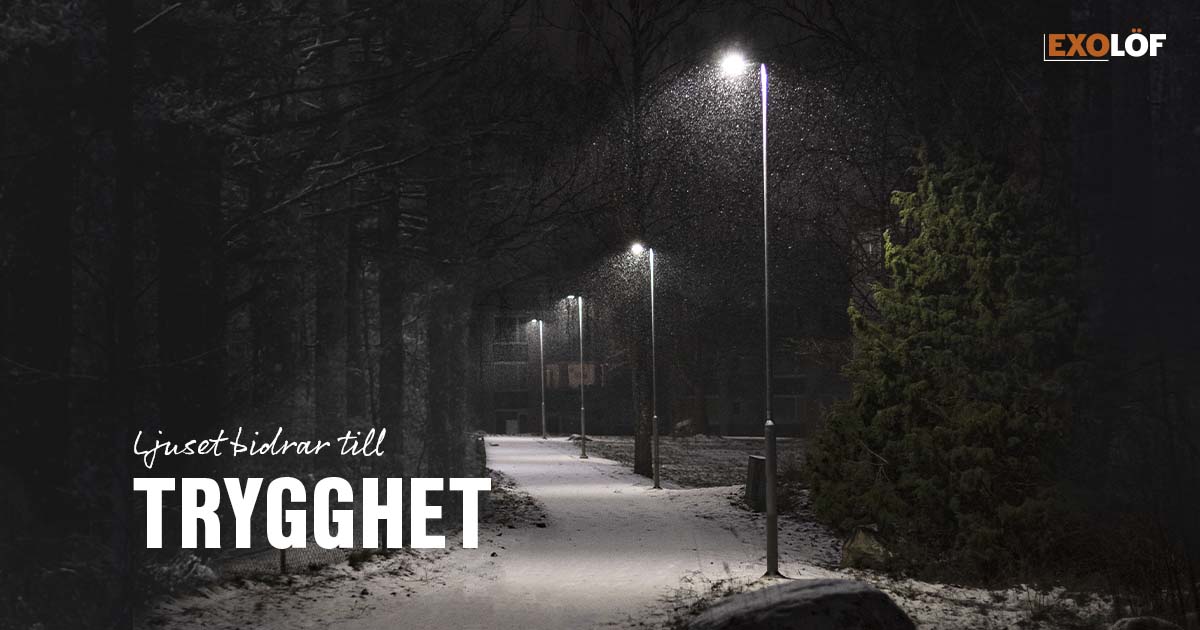 Ökad trygghet när du inte behöver släcka - sänk istället!