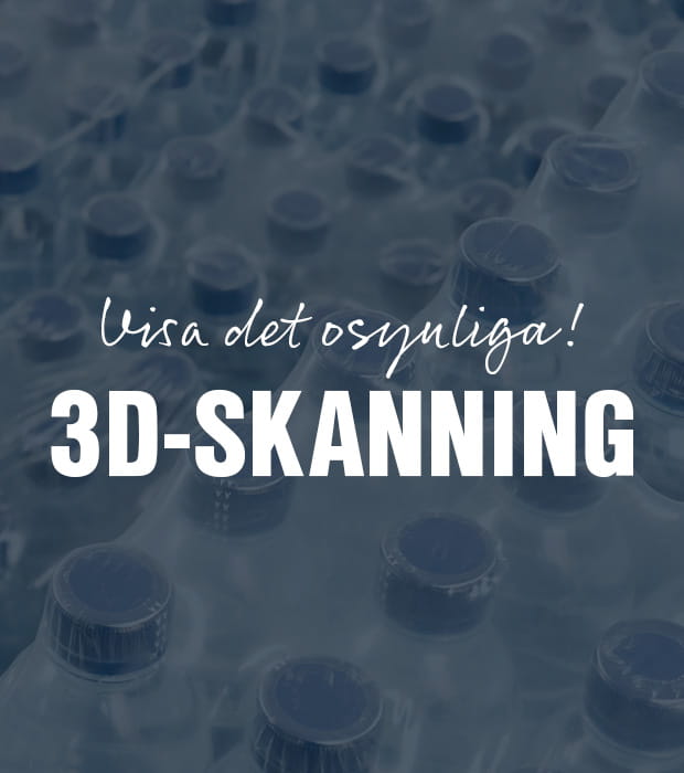 3D Skanning av transparanta objekt