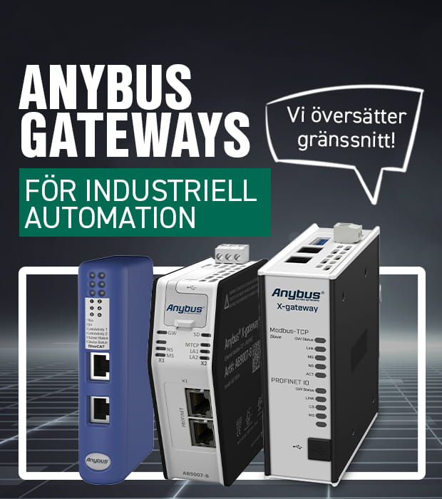 Anybus gateway