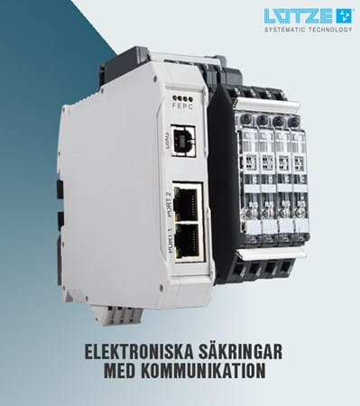 Elektronisk säkring med ethernet