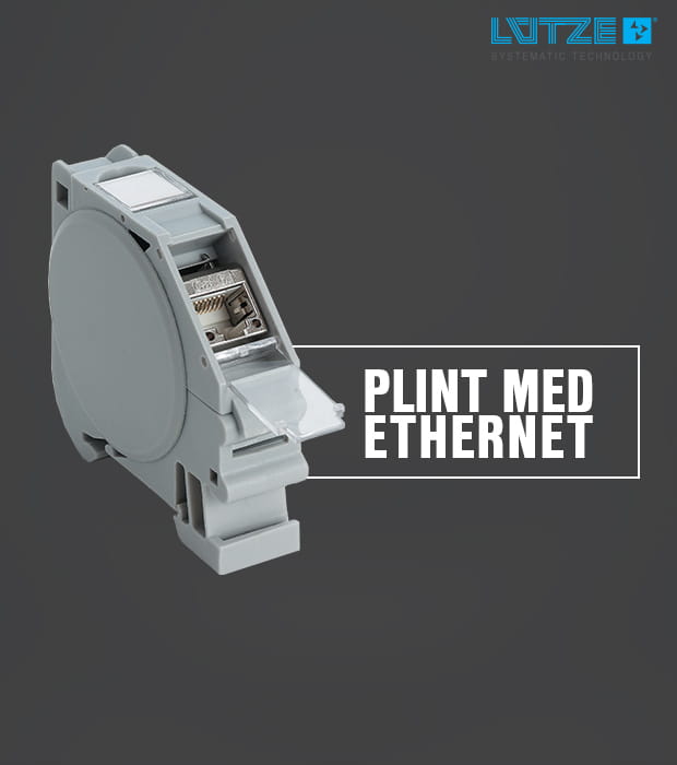 Plint med ethernet