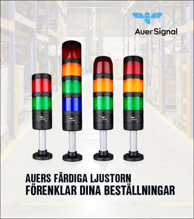 Auers färdiga ljustorn förenklar dina beställningar