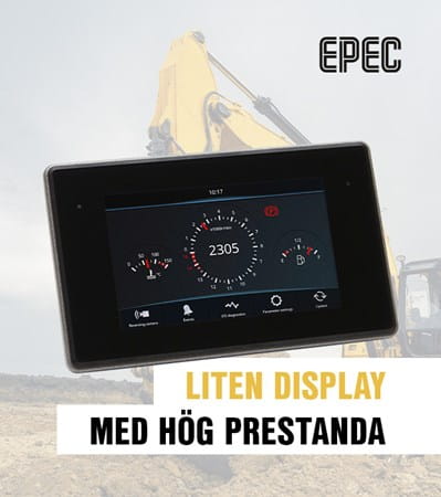 Liten display med hög prestanda