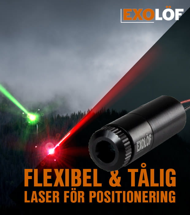 Exolöfs lasersortiment 
