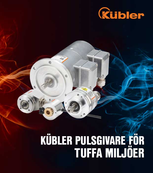 Kübler pulsgivare för tuffa miljöer