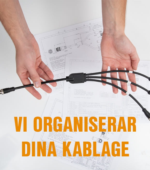 Vi organiserar dina kablage