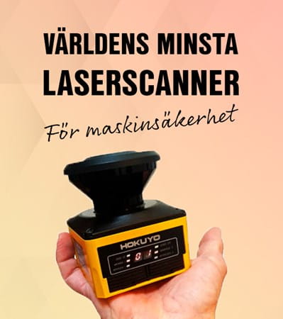 Potrait Varldens minsta laserscanner UAM