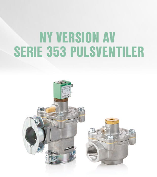 Ny version av serie 353 pulsventiler