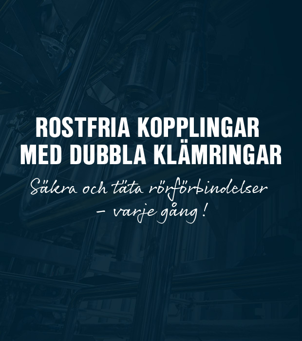 u2-Lok – rostfria dubbelklämringskopplingar för säker drift