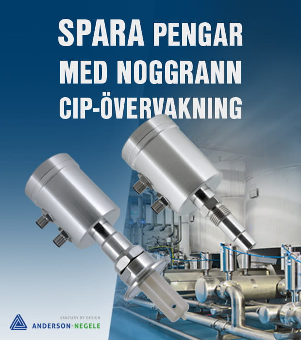 Spara pengar med noggrann CIP-övervakning