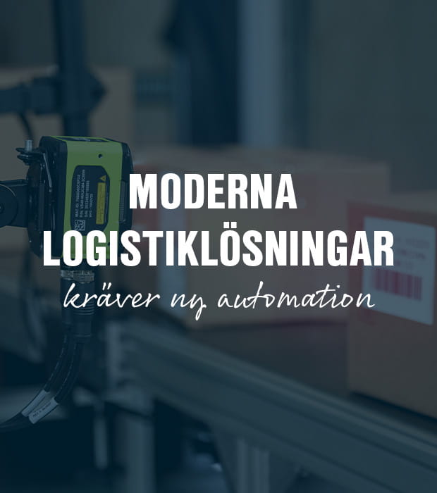 Automatiserad logistik med skannrar och machine vision