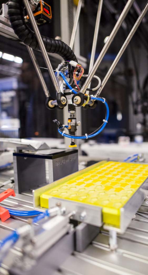 delta robot igus medelstora företag