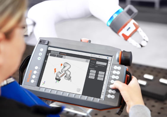 tablet cobot kuka