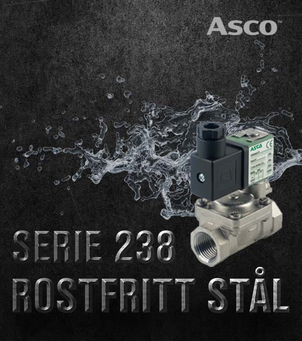 Asco Rostfritt serie 238