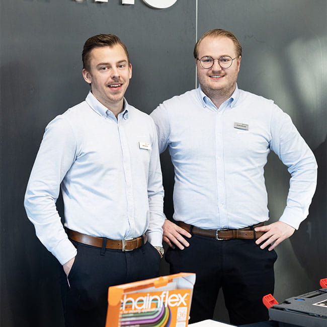 Simon och Patrik