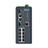 8FE PoE and 2G Combo Managed Ethernet Switch, IEEE802.3af/at, 24~48VDC, -40~75℃
