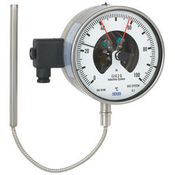 Gasfylld termometer med vaktfunktion
