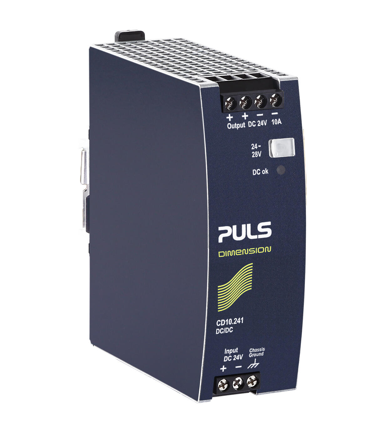 DC-DC omvandlare 24/24 V DC 10A