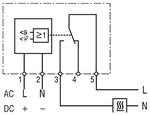 Inkoppling hygroterm ETF012 med extern sensor