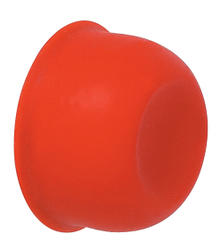 Produktbild silikonhuv Ø22,5 mm röd för förhöjd tryckknapp